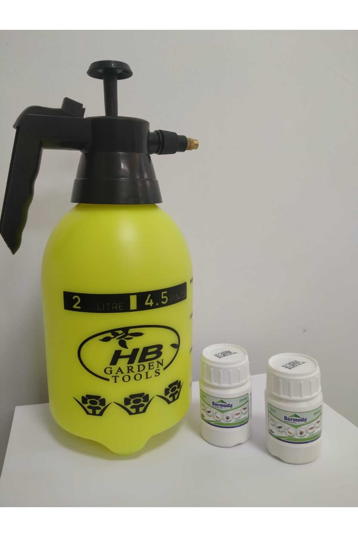 2 ADET BERMUDA EW 50 50 ML HAŞERE BÖCEK İLACI VE 1 ADET POMPA