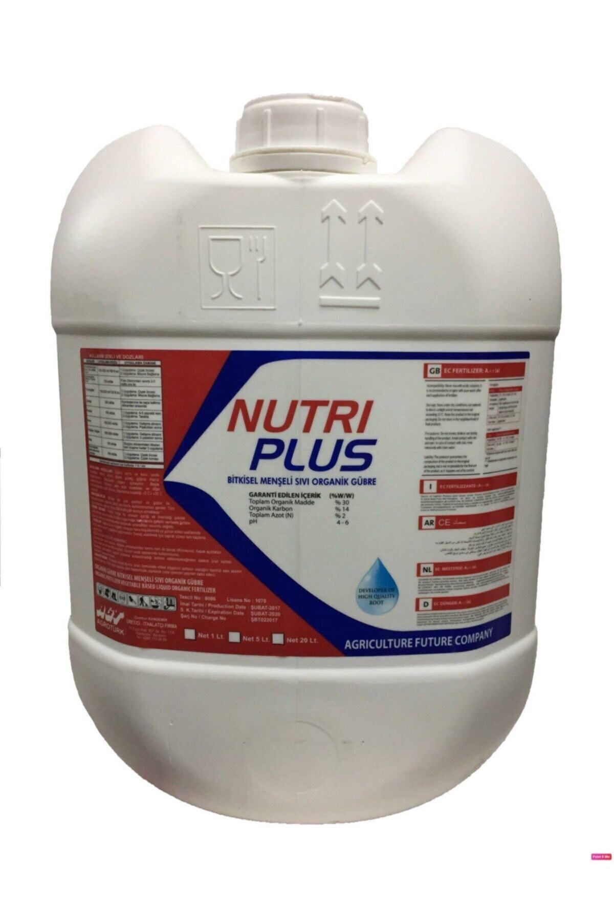 Agt Nutri Plus 20 Lt