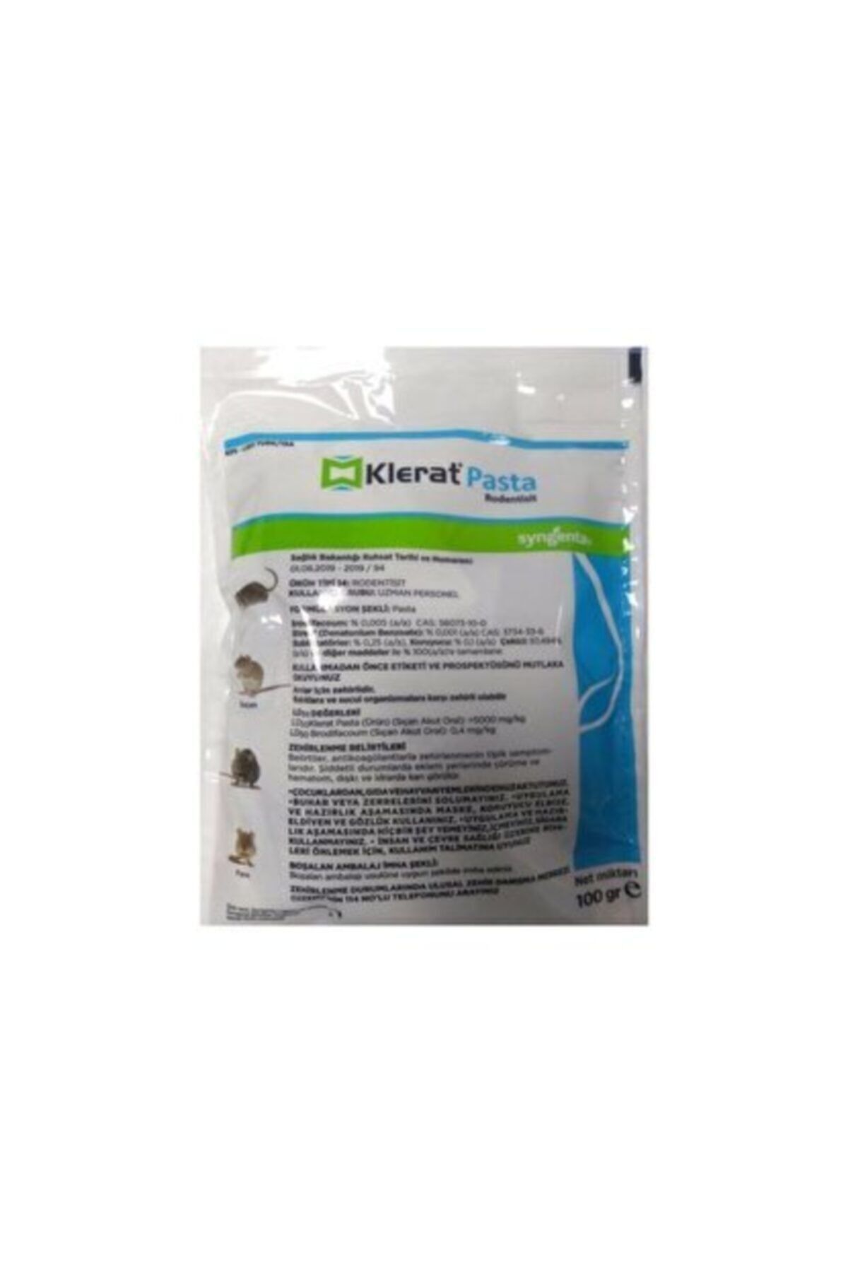 KLERAT PASTA FARE ZEHİRİ 100 GR