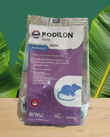 ENVU RODİLON PASTA 100 GR - FARE ZEHİRİ